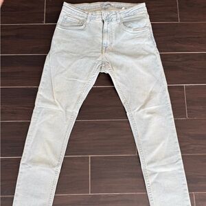 Zara Men's Light Gray Skinny Jeans